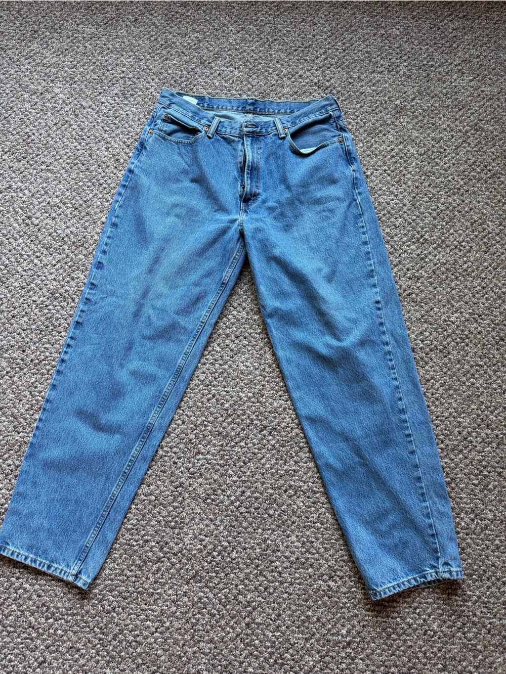 Classic High-Rise Men’s Levi Blue Jeans